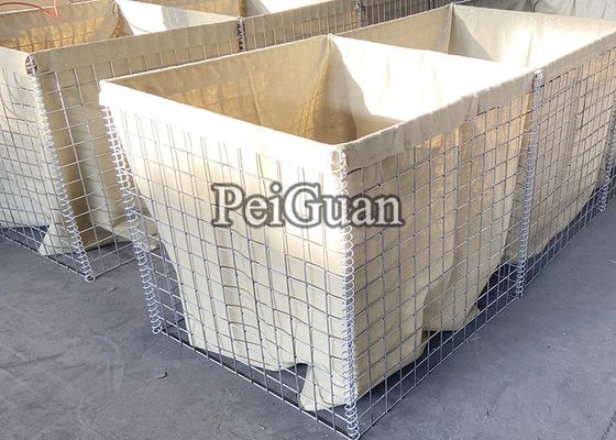 Barrière galvanisée plongée chaude de bastion du mil 3 1.0x1.0x10m